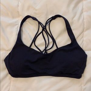 Navy Lululemon sports bra